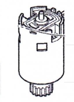 Motor für HiKOKI Akku-Heckenscheren CH 36DL, CH 3656DA