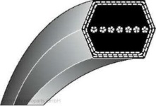 Keilriemen 6-Kant- Form Typ AA 1/2" - 12,7mm