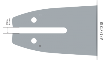 Schwert Standard 3/8" 1,3mm Typ7 , passend für AL-KO, EINHELL, MC CULLOCH,  u.a.