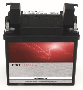 Starterbatterie 12V 30Ah -300A PRO Power+