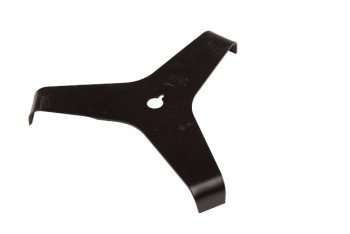 FREISCHNEIDERMESSER GEBOGEN für Motorsensen, Freischneider  3- Zahn -Länge = 300mm