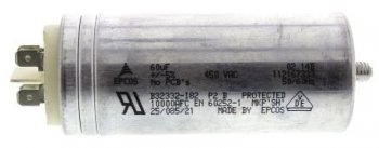 Kondensator / Anlaufkondensator 60µF für Lägler Hummel