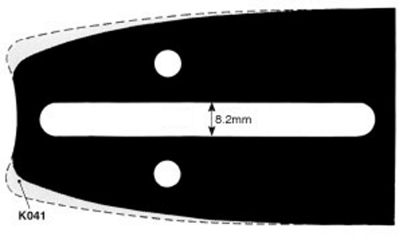 Schwert passend für Hitachi CS 35 40 cm 3//8“ 1,3 mm 56 TG Führungsschiene