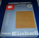 Papierfilterbeutel (10 Stk. Pack) mm für EINHELL Industriestaubsauger